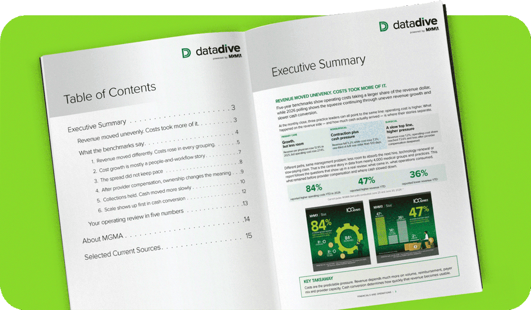 Decorative visual of report